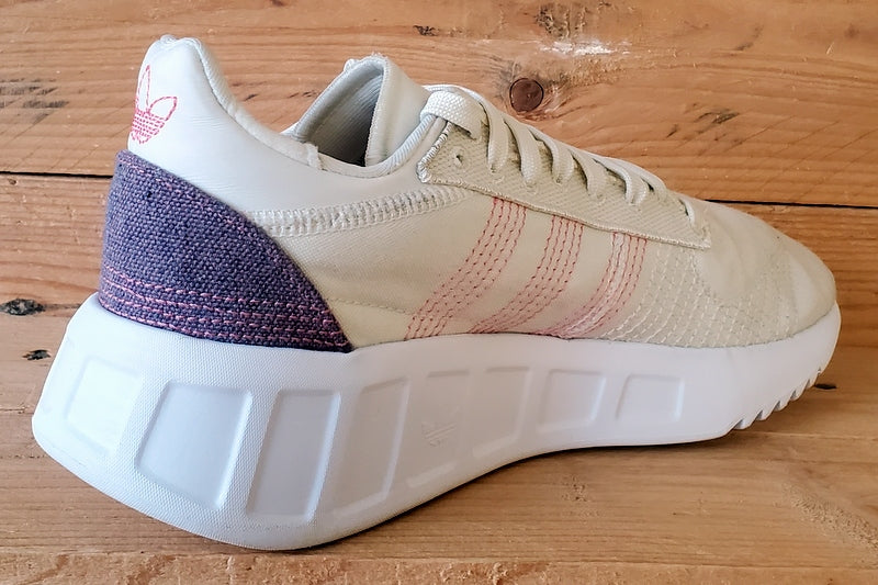 Adidas Geodiver Primeblue Textile Trainers UK5.5/US6/EU38.5 GZ4407 Cream/White