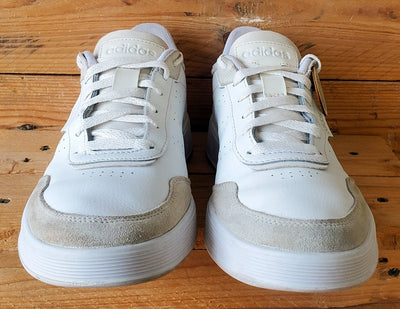 Adidas Courtphase Low Leather Trainers UK8/US8.5/EU42 FY5933 White