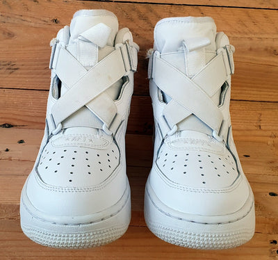 Nike Air Force 1 Highness Leather Trainers UK4/US4.5Y/EU36.5 BQ3598-100 White