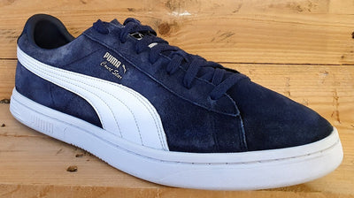 Puma Court Star Low Suede Trainers UK12/US13/EU47 366574-04 Navy/White