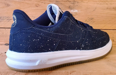 Nike Lunar Force 1 Low Trainers UK7.5/US8.5/EU42 654256-402 Blue Space/Speckle