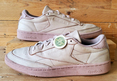 Reebok Club C 85 Low Leather Trainers UK10/US11/EU44.5 BS7854 Shell Pink