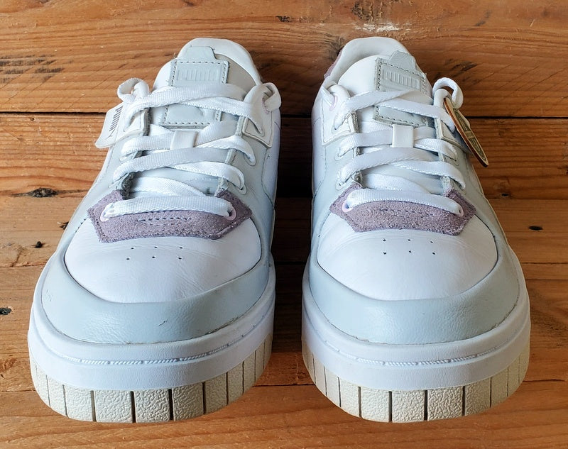 Puma Cali Dream Low Leather Trainers UK4.5/US7/EU37.5 383112-02 Cloud White