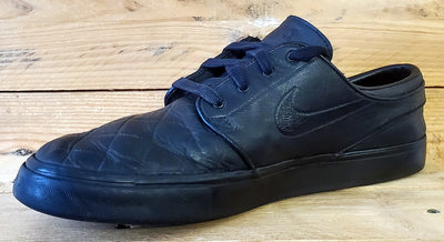 Nike Stefan Janoski Elite Leather Trainers UK9.5/US10.5/EU44.5 833600-006 Black