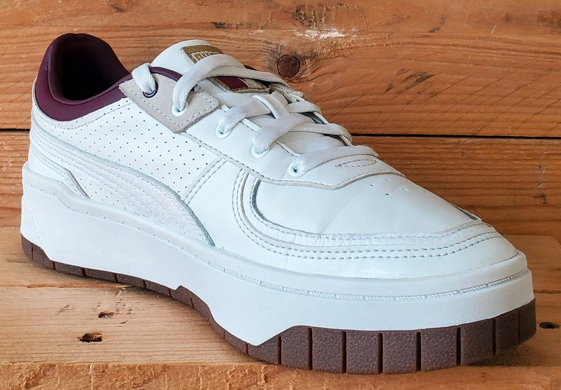 Puma Cali Dream Low Leather Trainers UK6.5/US9/EU40 392107-01 White/Gum