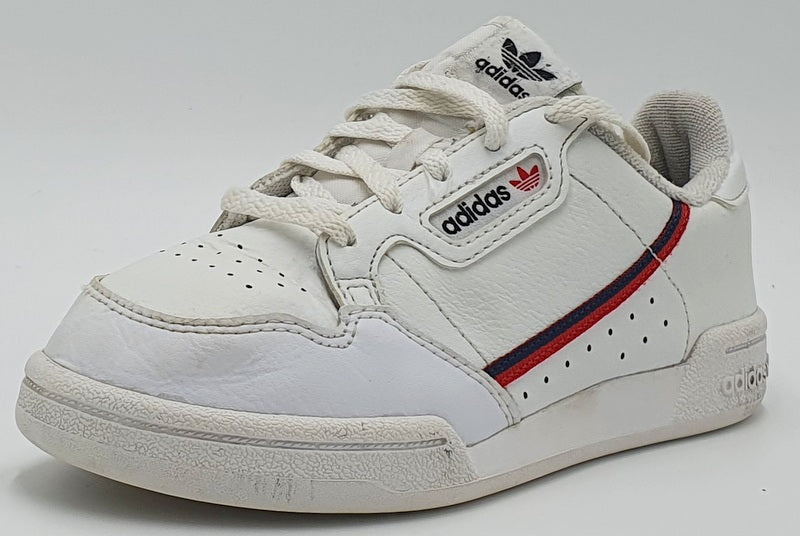Adidas Continental 80 Low Leather Trainers G27719 White UK13k/US13.5k/EU31.5