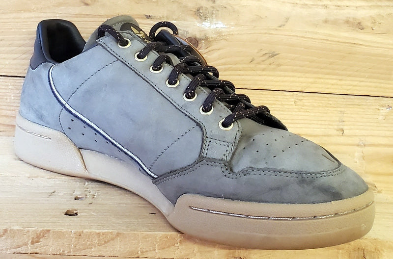 Adidas Continental 80 Low Suede Trainers UK10/US10.5/EU44.5 EG3099 Trace Cargo