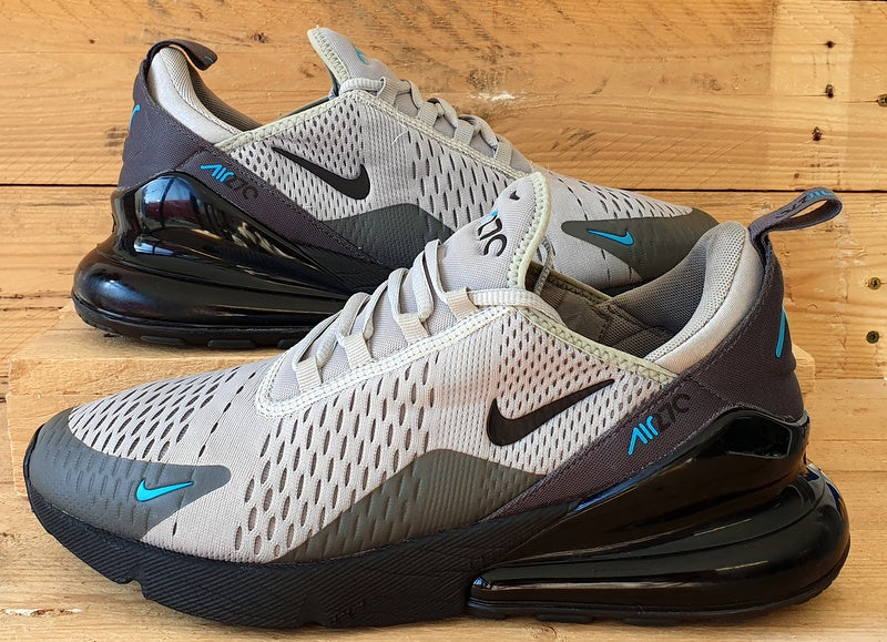 Nike Air Max 270 Low Textile Trainers UK10/US11/EU45 FD9747-001 Wolf Grey