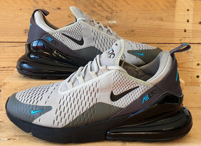 Nike Air Max 270 Low Textile Trainers UK10/US11/EU45 FD9747-001 Wolf Grey