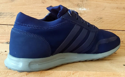 Adidas Los Angeles Low Textile Trainers UK8.5/US9/EU42.5 AQ4555 Navy Blue/Grey