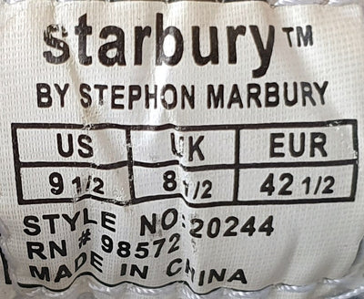 Starbury Classic Runner Suede Trainers UK8.5/US9.5/EU42.5 20244 Black/White/Grey