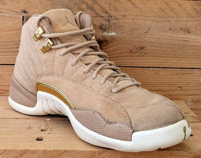 Nike Air Jordan 12 Mid Suede Trainers AO6068-203 Vachetta Tan UK6.5/US9/EU40.5