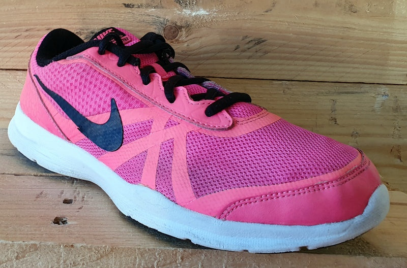 Nike Core Motion Low Textile Trainers UK7/US9.5/EU41 749180-600 Pink/Black