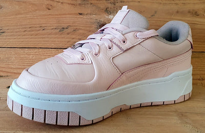 Puma Cali Dream Low Leather Trainers UK6/US8.5/EU39 383157-03 Light Pink