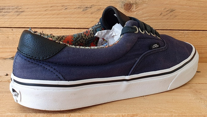 Vans Off The Wall Low Canvas Trainers UK8/US9/EU42 721356 Denim Blue/Black