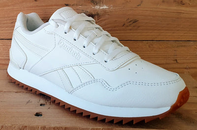 Reebok Royal Glide Low Leather Trainers UK5/US7.5/EU38 FW0151 White Gum Sole