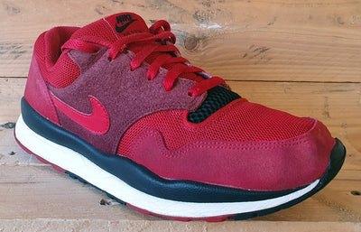 Nike Air Safari Low Textile/Suede Trainers UK9/US10/EU44 371740-666 Gym Red
