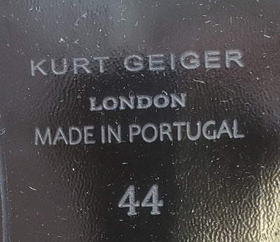 Kurt Geiger London Low Suede Shoes UK9/US9.5/EU44 5695 / 0122 Black