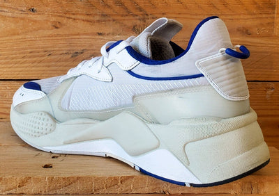 Puma RS-X Tech Low Textile Trainers UK9/US10/EU43 369329-03 White/Blue
