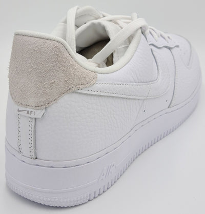 Nike Air Force 1 Craft Leather/Suede Trainers CN2873-101 White UK14/US15/EU49.5