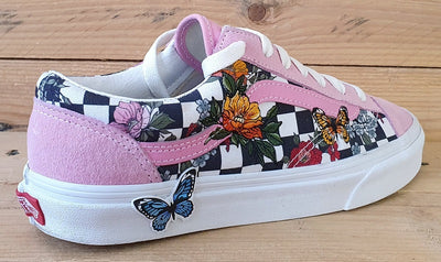 Vans Off The Wall Trainers UK5/US7.5/EU38 721278 Rosebloom Floral Checkerboard