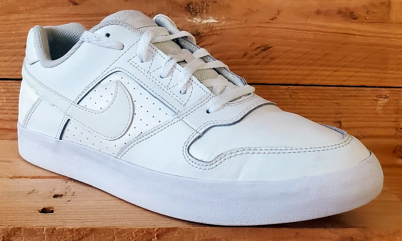 Nike SB Delta Force Low Leather Trainers UK9/US10/EU44 942237-112 White