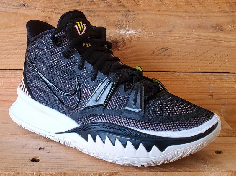 Nike Kyrie 7 Ripple Effect Mid Textile Trainers UK5/US5.5/EU38 CQ9326-005 Black