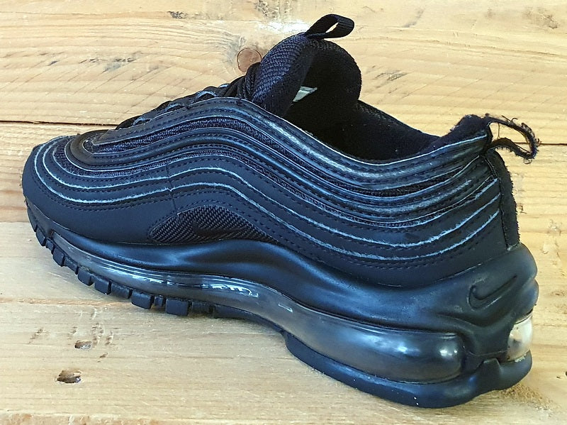 Nike Air Max 97 Low Textile Trainers UK3/US3.5Y/EU35.5 AV4149-001 Triple Black