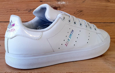 Adidas Stan Smith Low Leather Trainers UK5/US5.5/EU38 GW2521 White/Pink/Blue