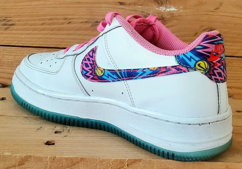 Nike Air Force 1 All Star Low Leather Trainers UK5/US5.5Y/EU38 DZ4883-100 White