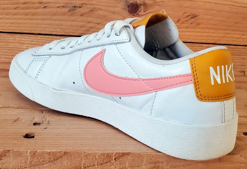 Nike Blazer Leather Trainers UK4.5/US7/EU38 AV9370-112 Summit White/Pink Quartz
