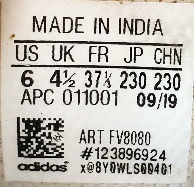 Adidas Stan Smith Low Leather Trainers UK4.5/US6/EU37 FV8080 White/Leopard