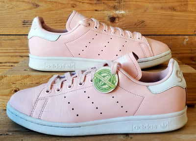 Adidas Stan Smith Low Leather Trainers UK7/US8.5/EU40.5 EE7708 Icey Pink/White