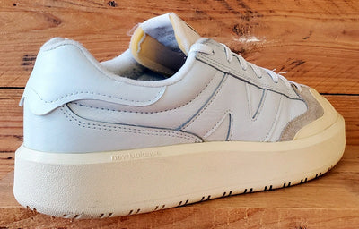 New Balance CT302 Low Leather Trainers UK10/US10.5/EU44.5 CT302OB Moonbeam White