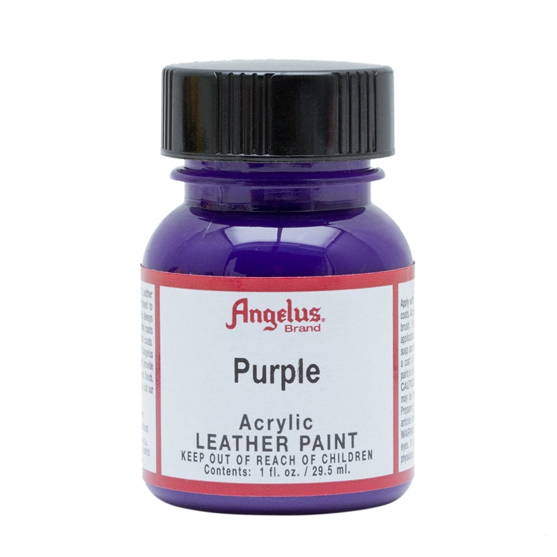 Angelus Acrylic Leather Paint Purple 1fl oz / 30ml Custom Sneakers