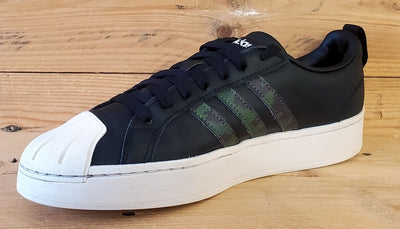 Adidas Streetcheck Cloadfoam Low Leather Trainers UK7.5/US8/EU41 H06222 Black