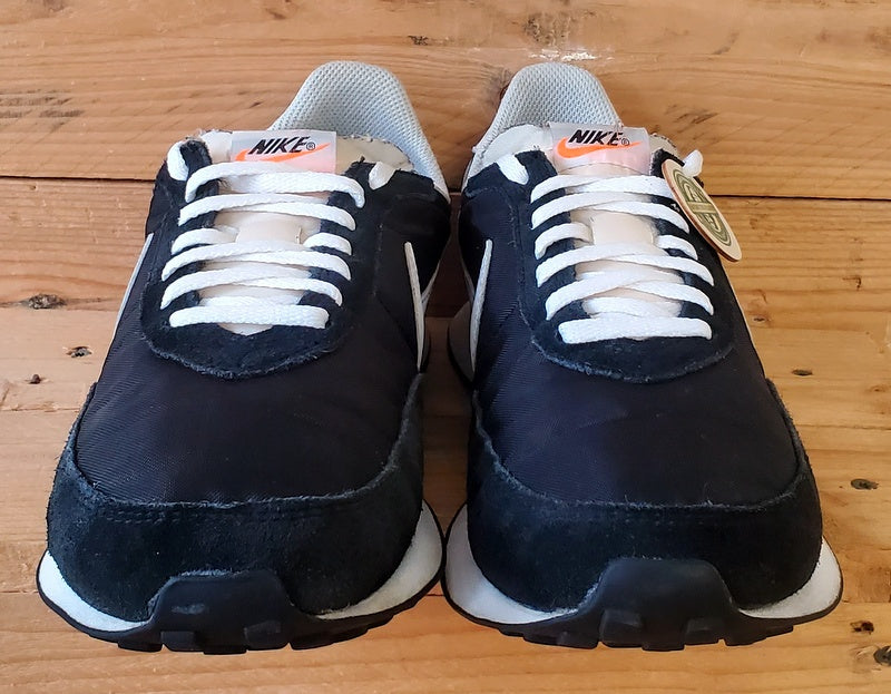 Nike Waffle Trainer 2 Low Textile Trainers UK8/US9/EU42.5 DH1349-001 Black/White