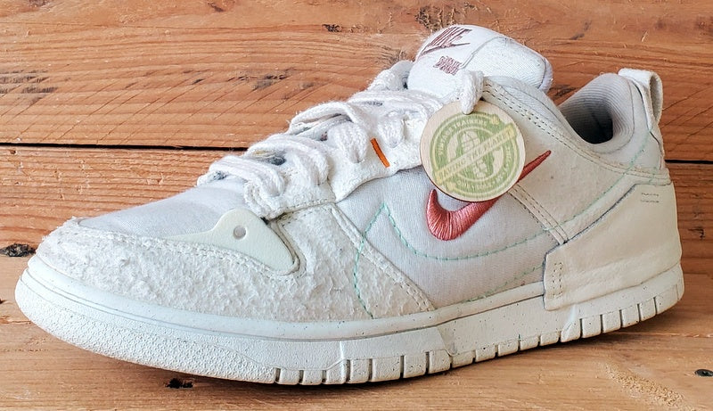 Nike Dunk Disrupt 2 Low Canvas Trainers UK6/US8.5/EU40 DH4402-100 Pale Ivory