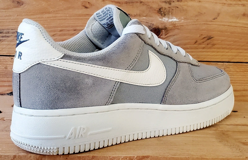 Nike Air Force 1 Low Suede Trainers UK6/US7/EU40 AQ8741-300 Spruce Fog/White