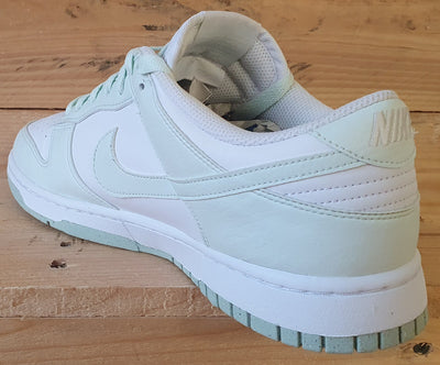 Nike Dunk Low Next Nature Leather Trainers UK8.5/US11/EU43 DN1431-102 White/Mint