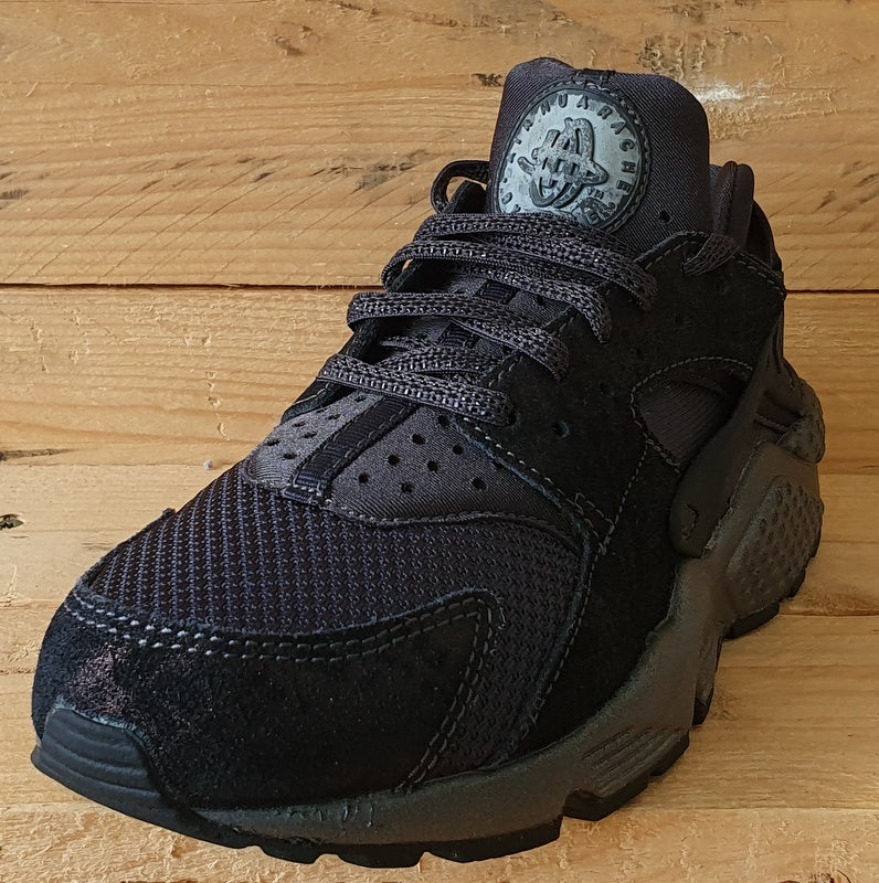 Nike Air Huarache Run Premium Low Trainers UK4.5/US7/EU38 683818-004 Anthracite