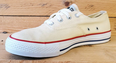 Converse Chuck Taylor All Star Canvas Trainers UK7/US7/EU40 118021 Cream/White
