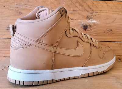 Nike Dunk Premium Mid Suede Trainers UK5.5/US8/EU39 DX2044-201 Vachetta Tan