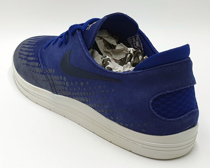 Nike SB Lunar Oneshot Suede Trainers 631044-441 Deep Royal Blue UK10/US11/EU45