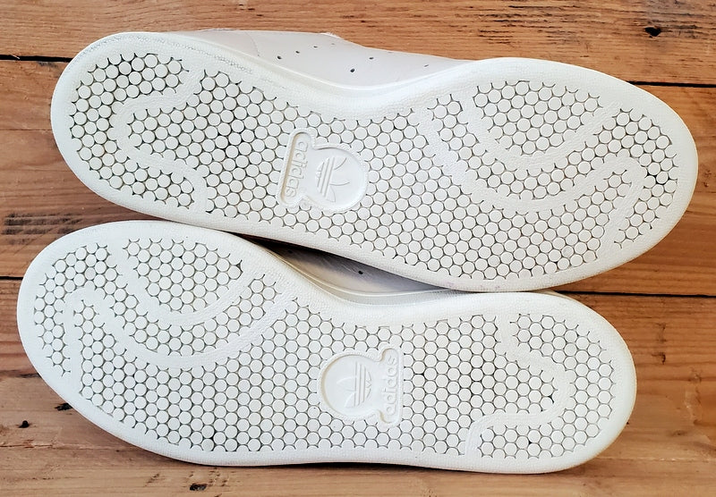 Adidas Stan Smith Low Leather Trainers UK5/US6.5/EU38 CP8915 Beige/Grey