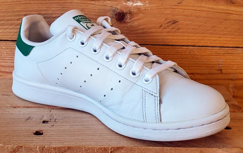 Adidas Stan Smith Low Leather Trainers UK6/US6.5/EU39 FX5502 White/Green