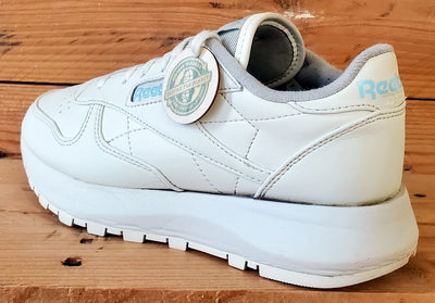 Reebok Classic Low Vegan Leather Trainers UK4.5/US7/EU37.5 100033448 Chalk