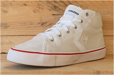 Converse Star Replay High Canvas Trainers UK6/US8.5/EU40 163212C White/Red