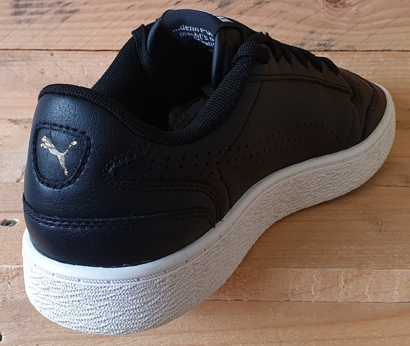 Puma Ralph Sampson Low Leather Trainers UK6 US7 EU39 371591 02 Black White