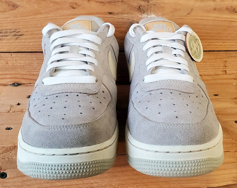 Nike Air Force 1 Low Suede Trainers UK6/US8.5/EU40 DZ4863-001 Light Bone